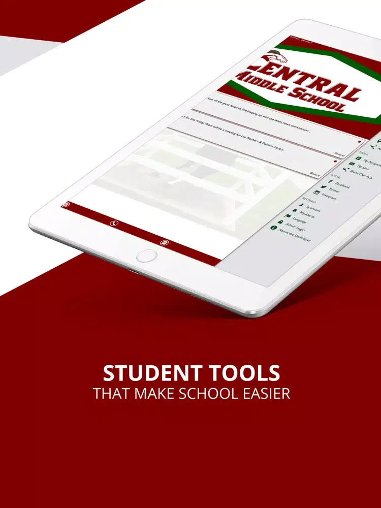 Central MS Mustangs iPad 應用截圖