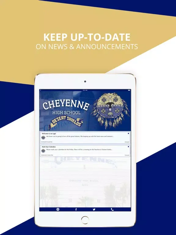 Cheyenne High School iPad 應用截圖