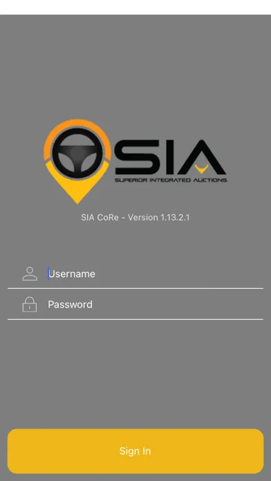 Captures d'écran de SIA CoRe