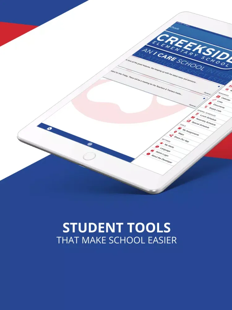 Creekside Elementary iPad  स्क्रीनशॉट
