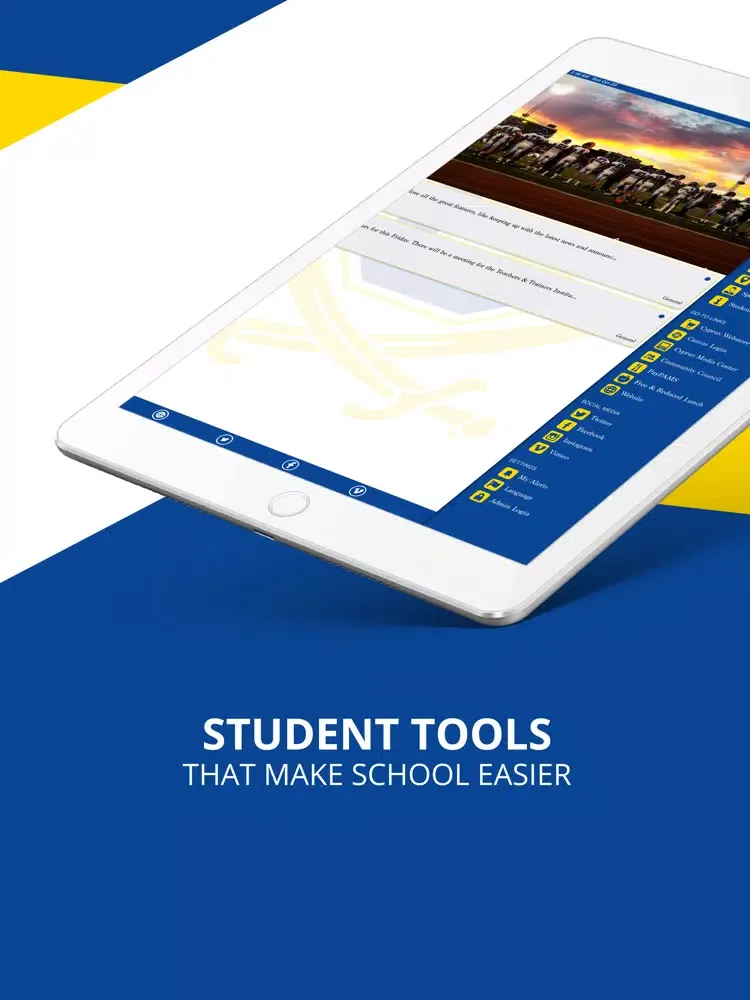Скриншоты Cyprus High School iPad 