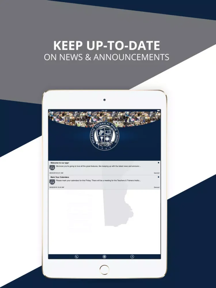 ภาพหน้าจอของ Delcastle Tech High School iPad 