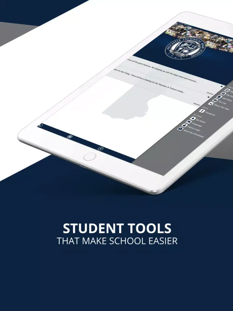 ภาพหน้าจอของ Delcastle Tech High School iPad 