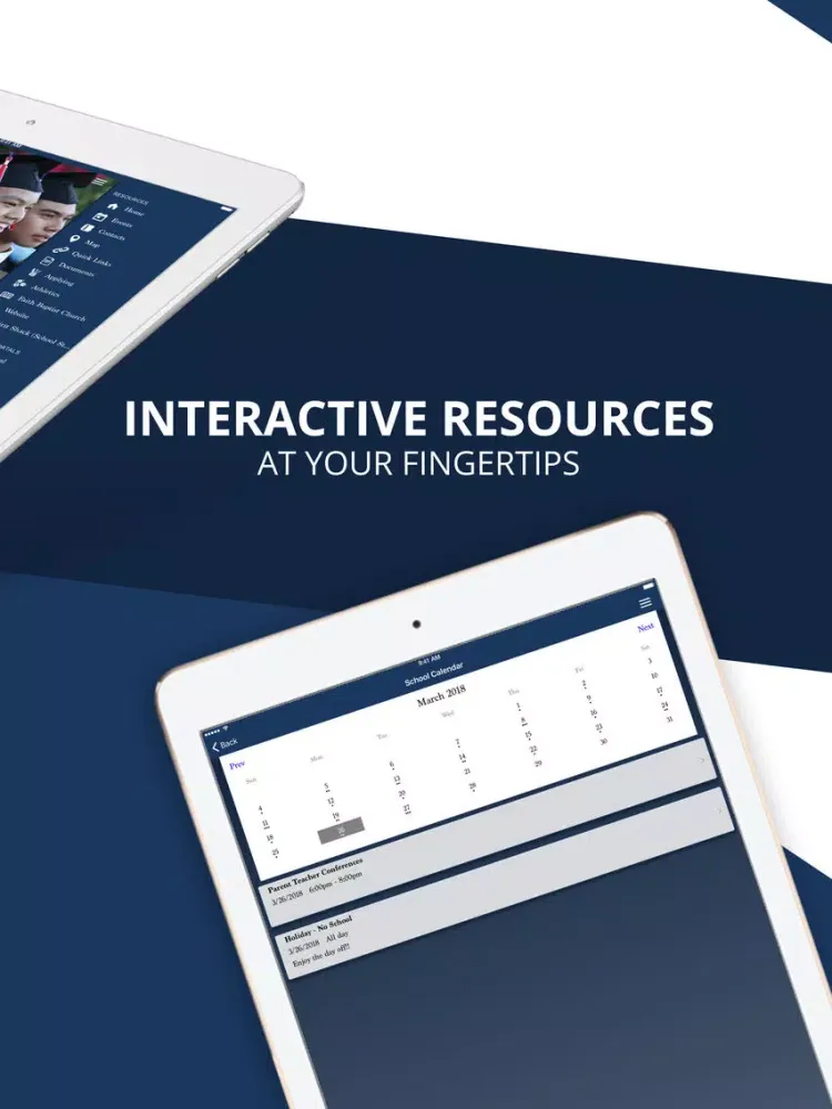 Скриншоты Faith Baptist Schools iPad 