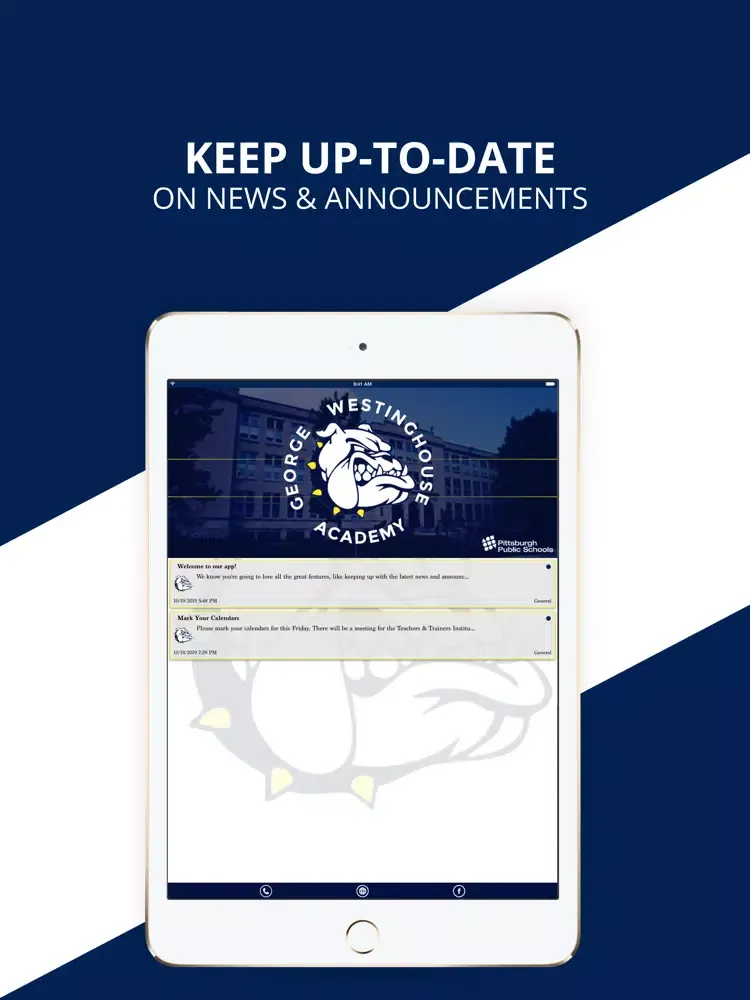 George Westinghouse Academy iPad  سکرین شاٹس