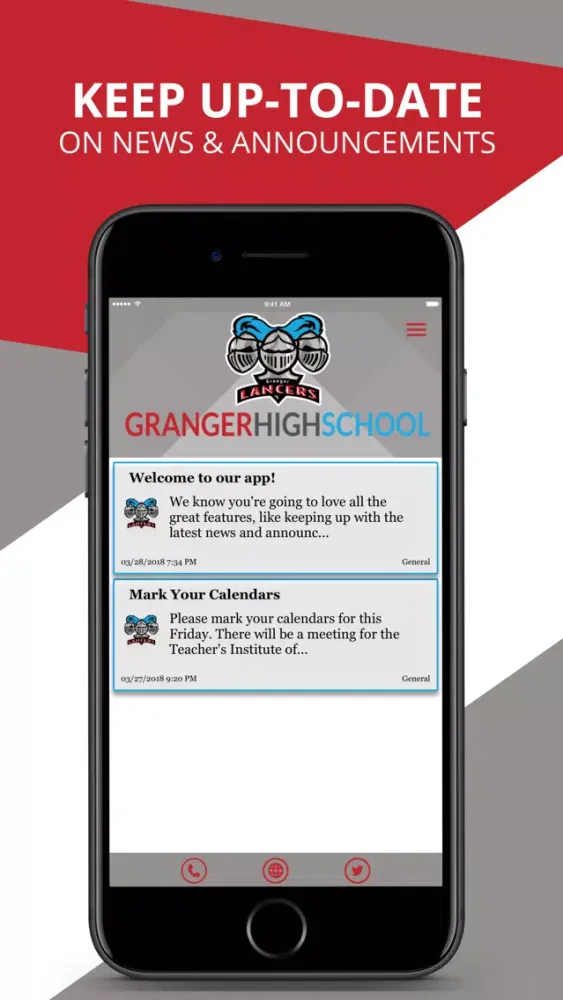 Ảnh chụp màn hình của Granger High School