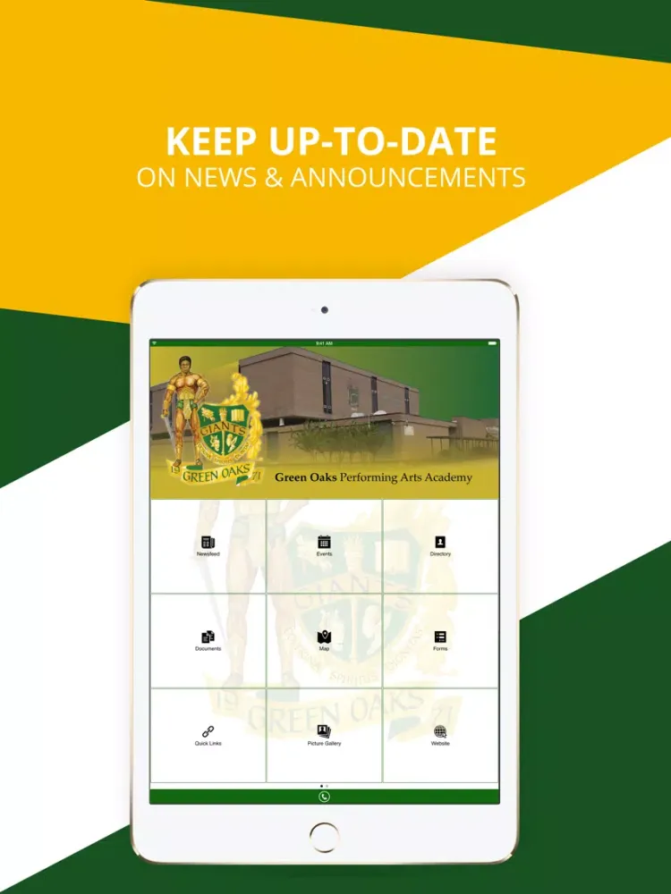 Green Oaks iPad  স্ক্রিনশট