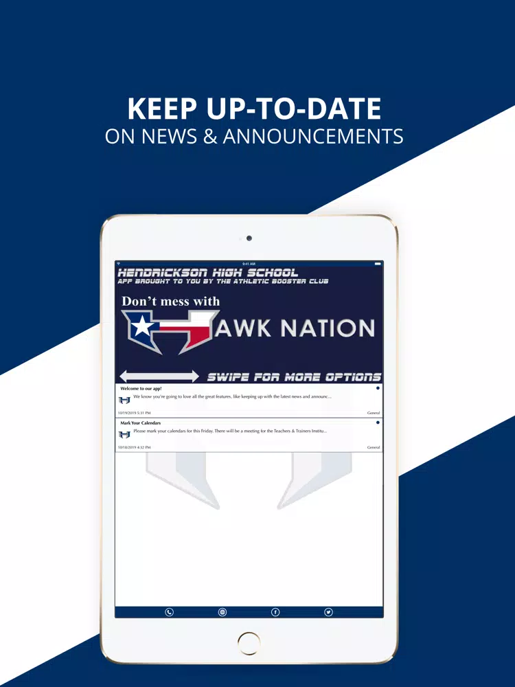 Hendrickson High School iPad 应用截图