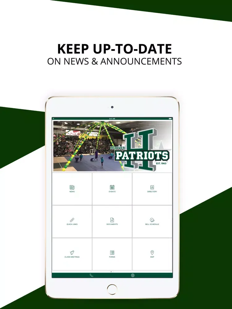 Hoover High School Patriots iPad  Ekran Görüntüleri