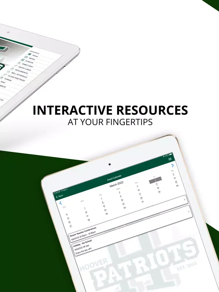 Hoover High School Patriots iPad  Ekran Görüntüleri