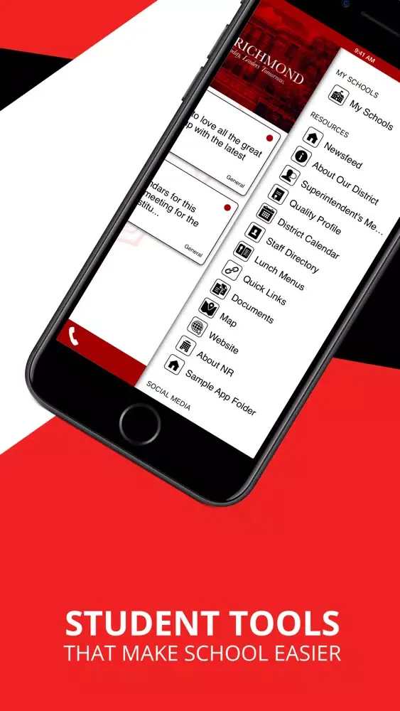 Capturas de pantalla de New Richmond School District