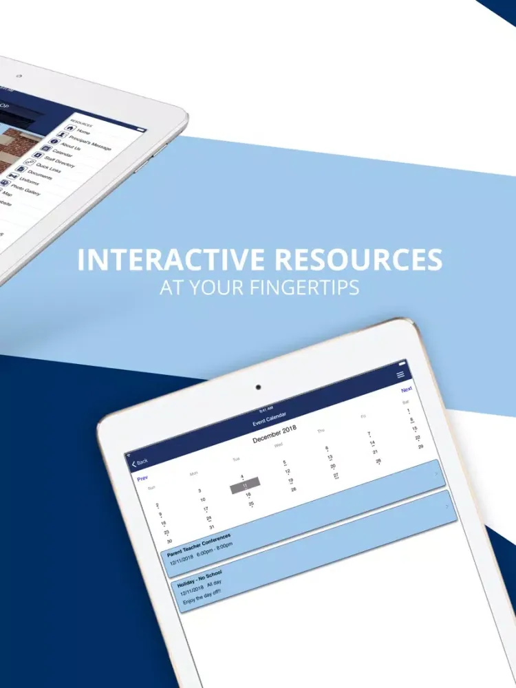 Mater Dei Catholic School iPad  Screenshots