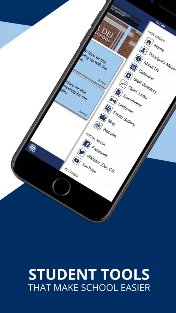 Mater Dei Catholic School Screenshots