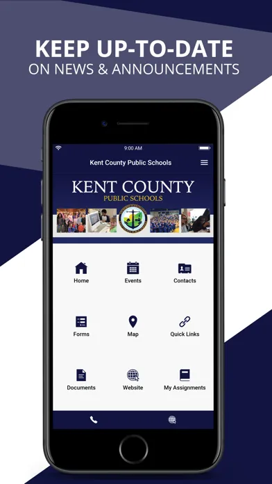 Capturas de pantalla de Kent County Public Schools