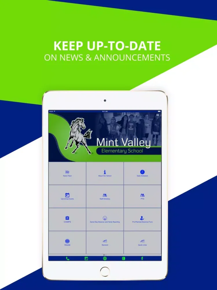 Screenshot di Mint Valley Elementary iPad 