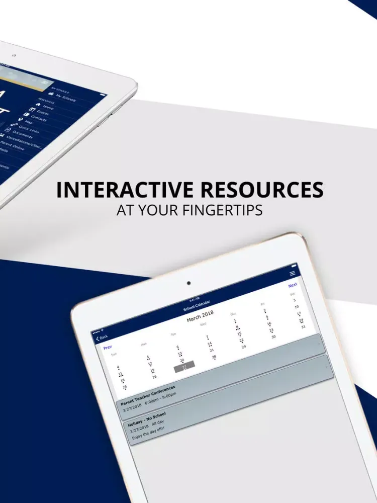 Zrzuty ekranu Northwest Area School District iPad 