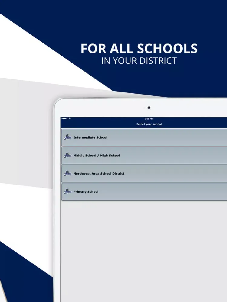 Zrzuty ekranu Northwest Area School District iPad 