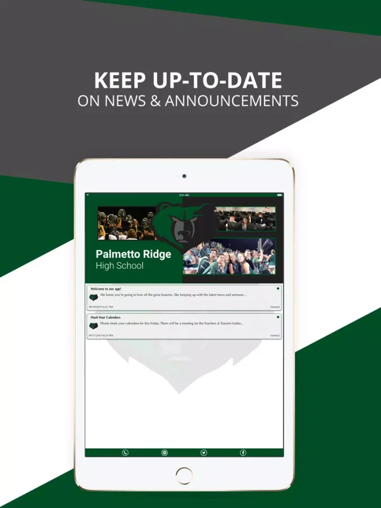Palmetto Ridge High School iPad  স্ক্রিনশট