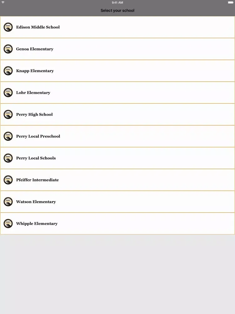 تصاویر Perry Local Schools iPad 