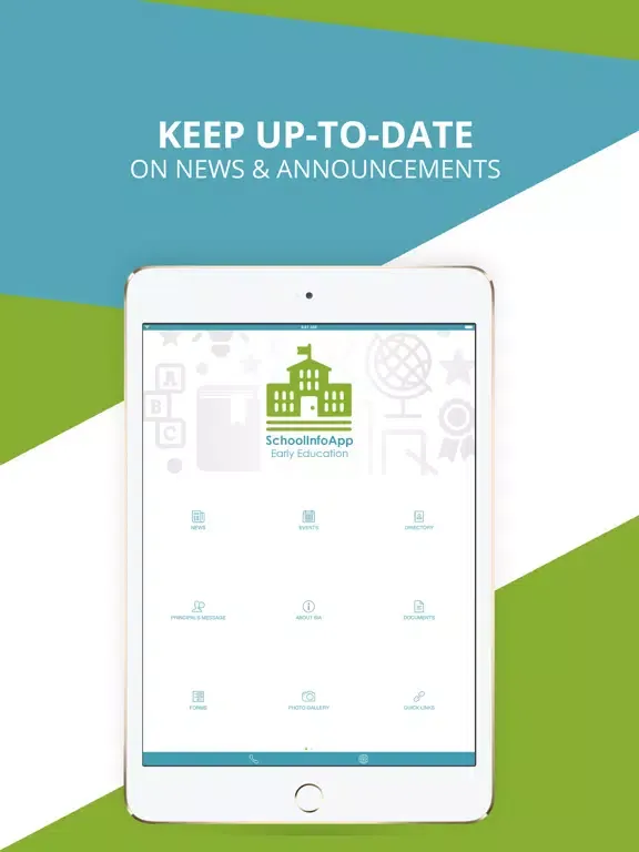 SchoolInfoApp Early Education iPad  Ekran Görüntüleri