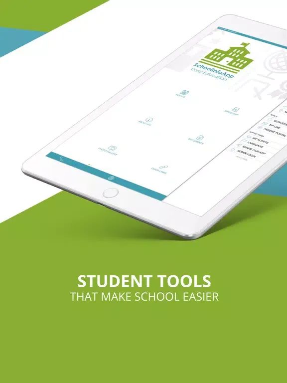SchoolInfoApp Early Education iPad  Ekran Görüntüleri