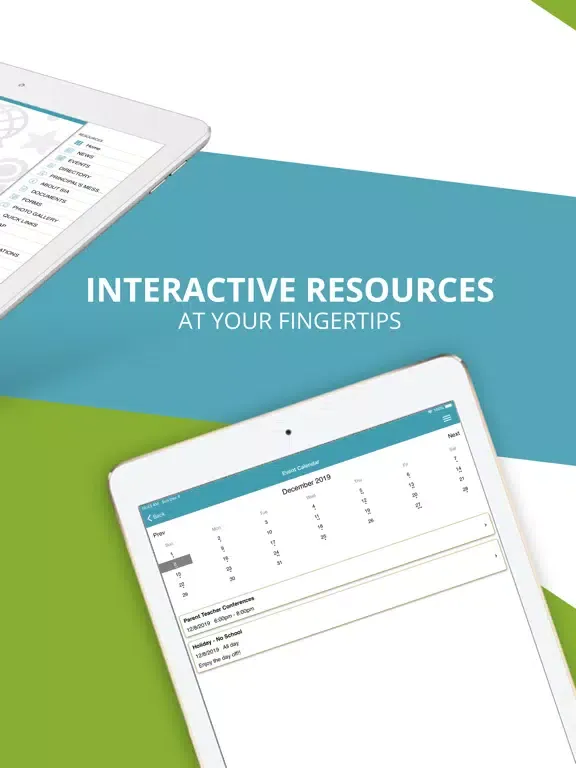 SchoolInfoApp Early Education iPad  Ekran Görüntüleri