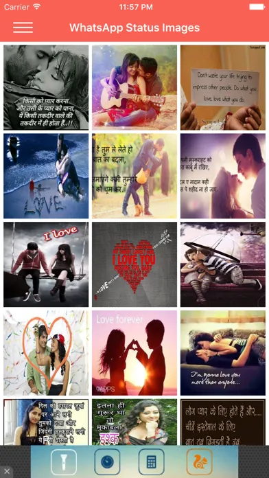 Ảnh chụp màn hình của Status & Quotes Images