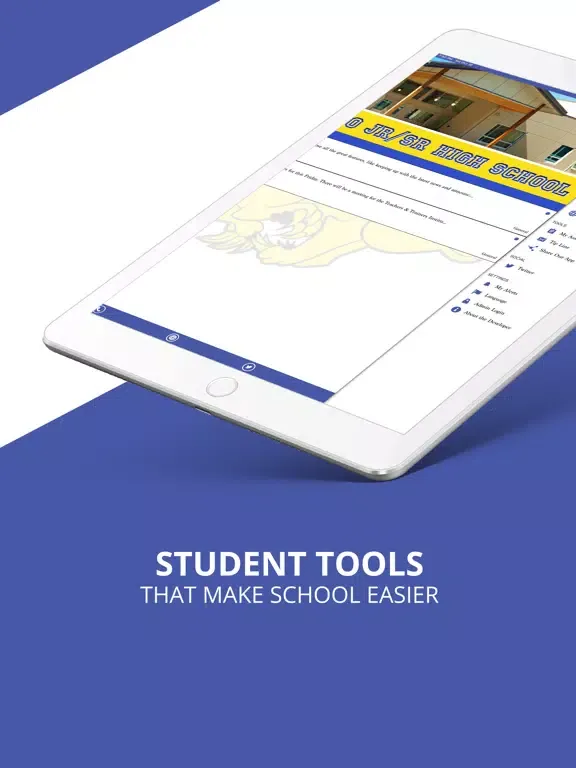 Toledo Jr/Sr High School iPad  Screenshots