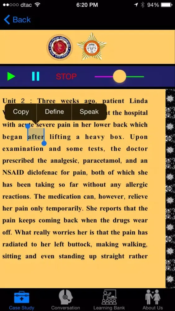 E-Learning for Nurses Screenshots