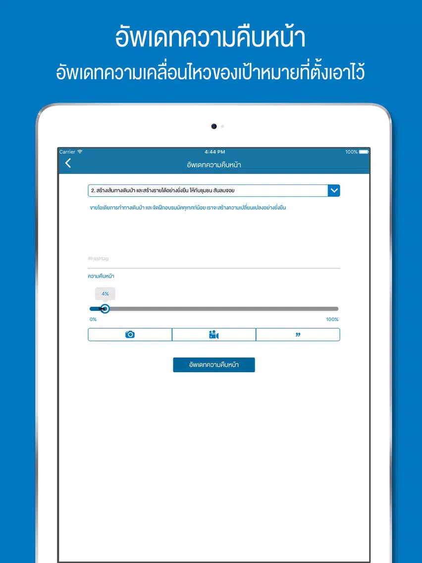 Ảnh chụp màn hình của Make The Difference iPad 