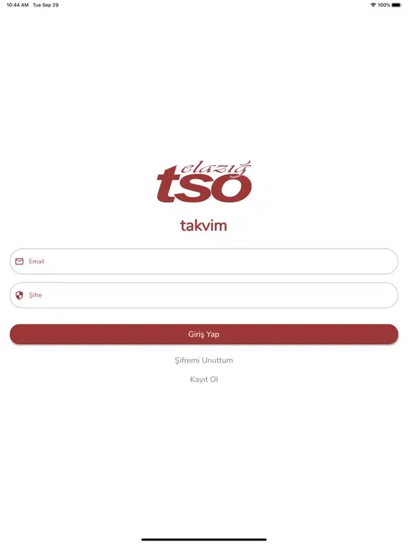 Screenshot di Elazığ TSO Takvim iPad 