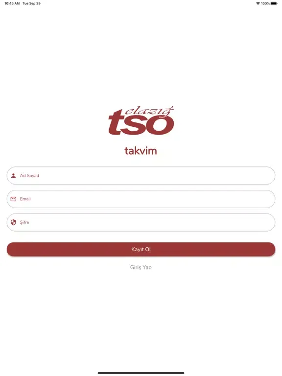 Screenshot di Elazığ TSO Takvim iPad 