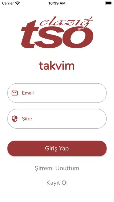 Screenshot di Elazığ TSO Takvim