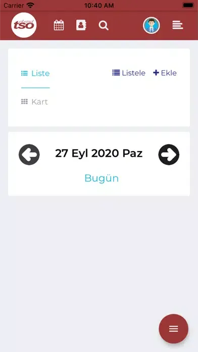 Screenshot di Elazığ TSO Takvim