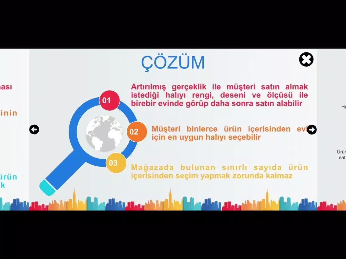 Capturas de tela do Sia Halı iPad 