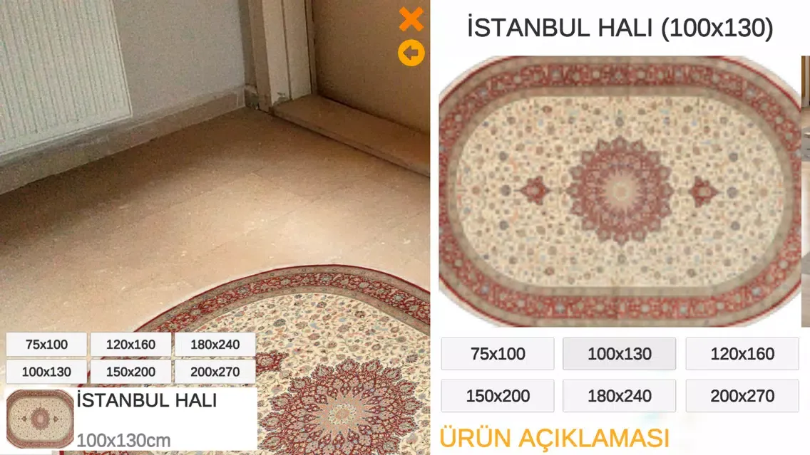 Capturas de tela do Sia Halı