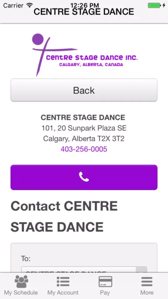 CENTRE STAGE DANCE سکرین شاٹس