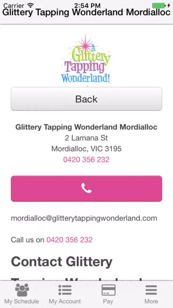 ภาพหน้าจอของ Glittery Tapping Wonderland Mordialloc
