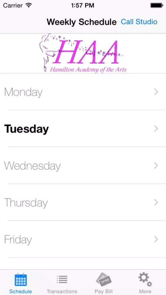 Hamilton Academy of the Arts স্ক্রিনশট