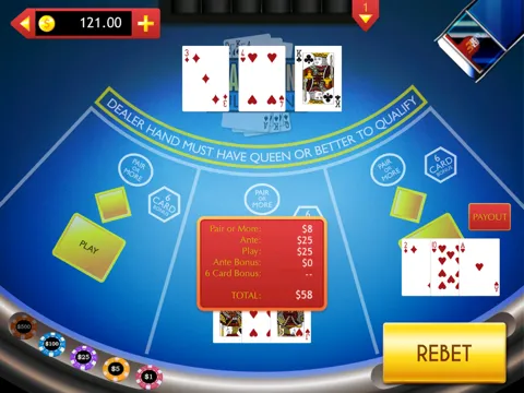 تصاویر MultiHand - 3 Card Hand iPad 