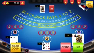 Tangkapan layar Blackjack with Side Bets & Cheats