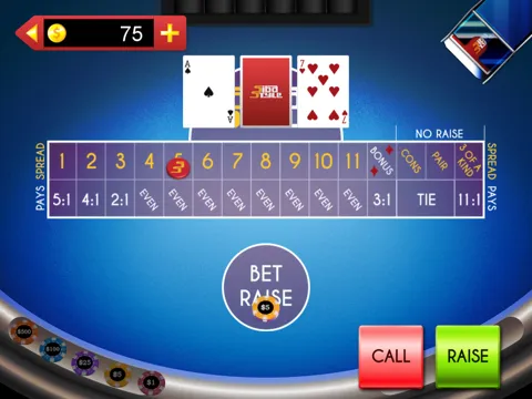 Red Dog Poker iPad  स्क्रीनशॉट