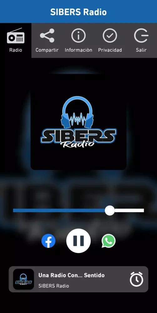 SIBERS Radio Screenshots