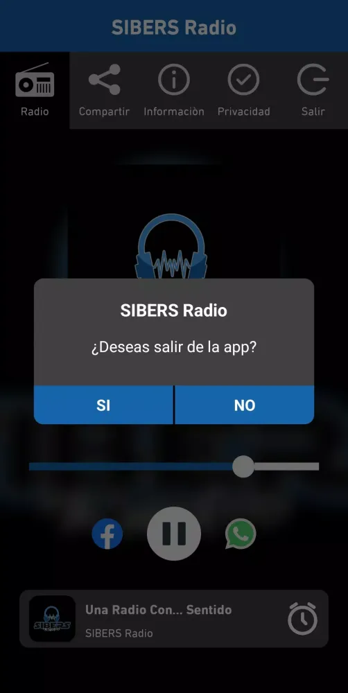 SIBERS Radio Screenshots
