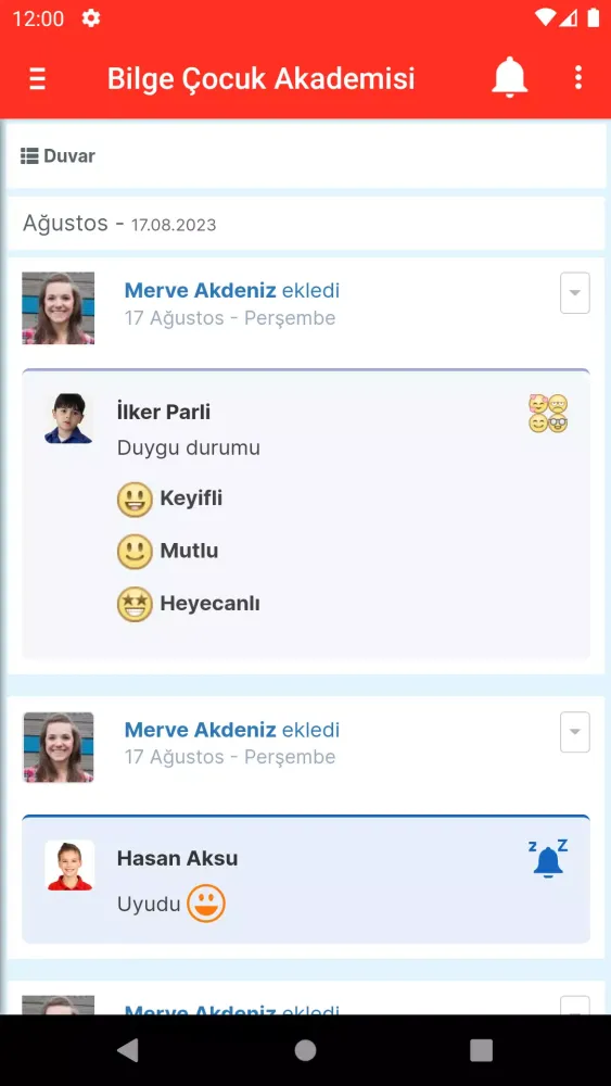 Screenshot di Bilge Çocuk Akademisi