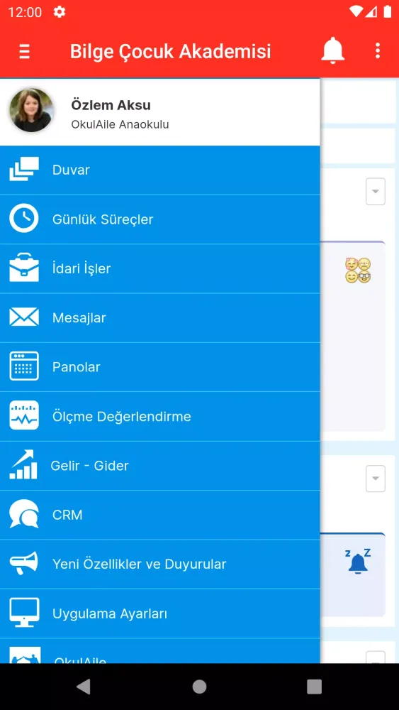 Screenshot di Bilge Çocuk Akademisi