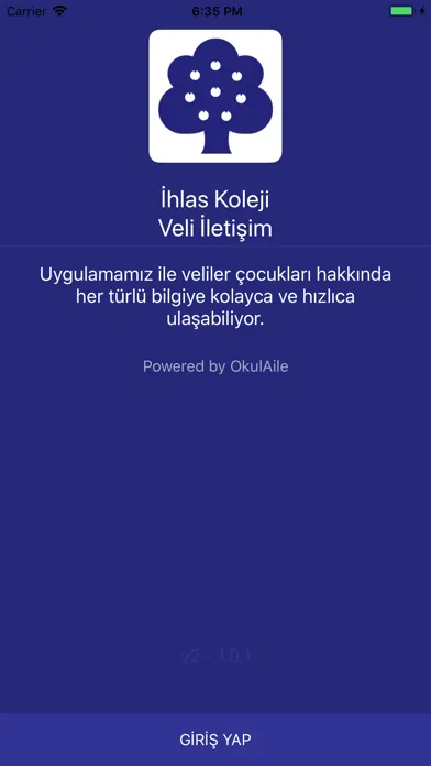 İhlas Koleji - Veli İletişim 스크린샷