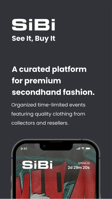 SiBi Marketplace Screenshots
