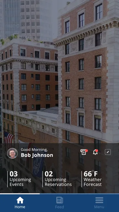 Capturas de tela do Jonathan Club
