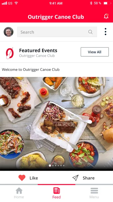 Tangkapan skrin Outrigger Canoe Club